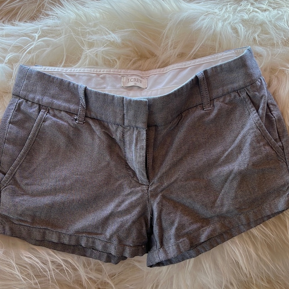 JCrew 3” inseam Chambray shorts